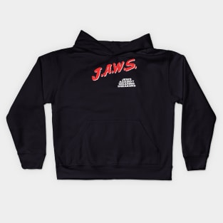 JAWS - Jews Against Wearing Sneakers Kids Hoodie